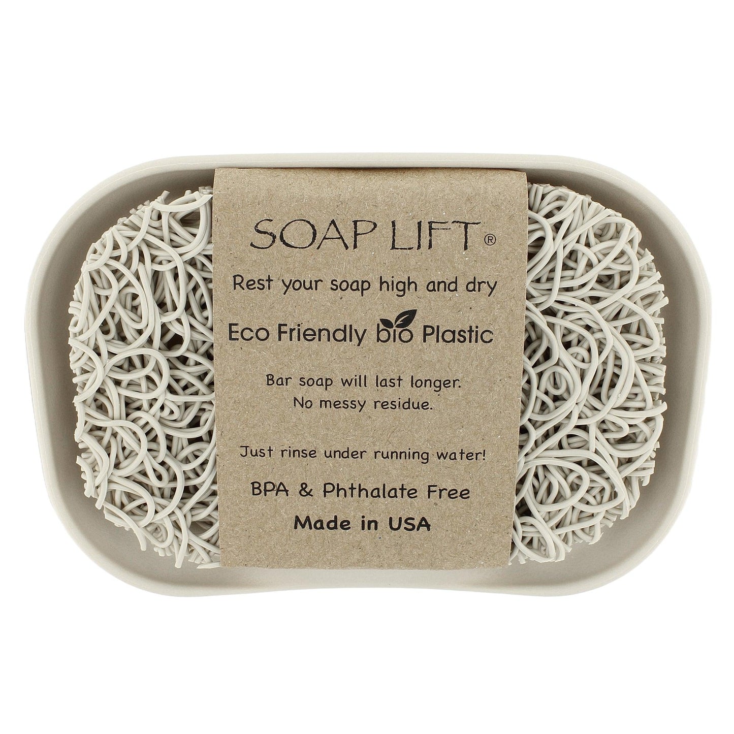 Soap Lift Set Eco Friendly Bio Plastic Four Ladies & Co Bone Labeled