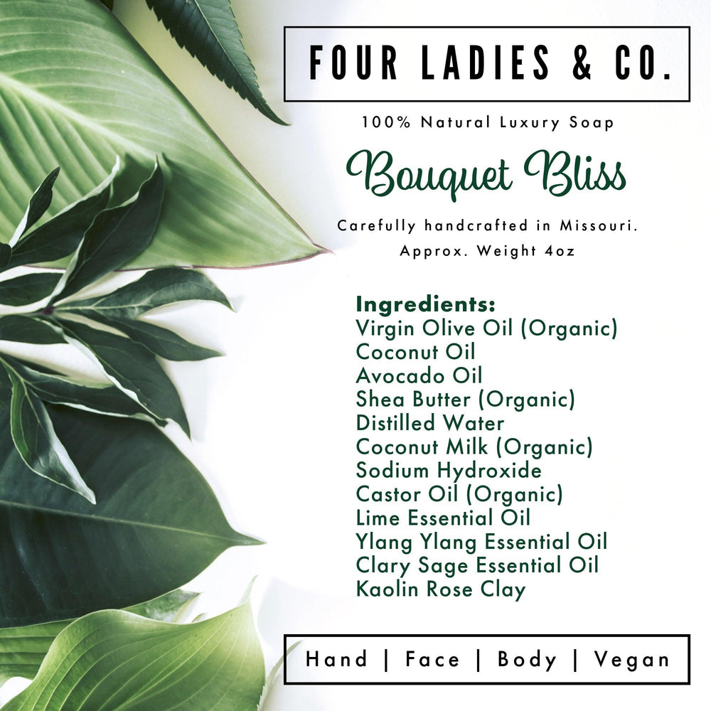 Bouquet Bliss Bar Soap | Made with Coconut Milk
