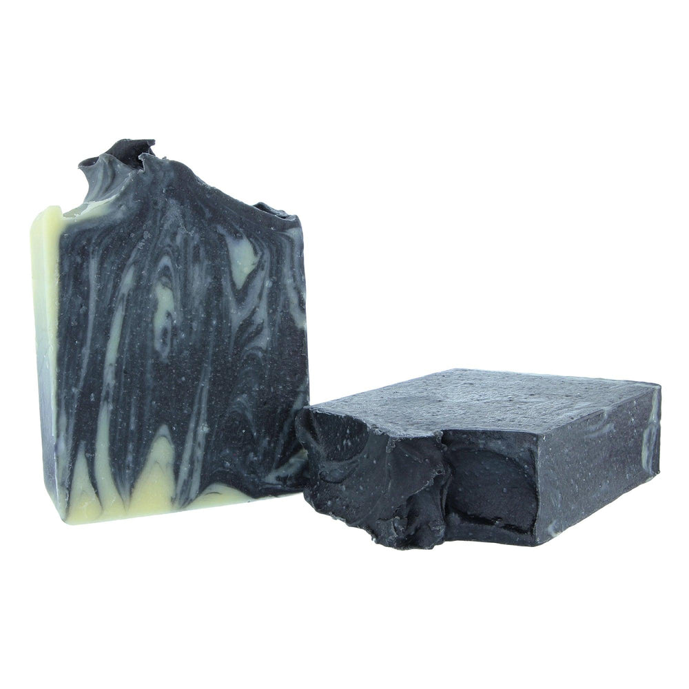Charcoal Swirl Bar Soap | Made with Coconut Milk
