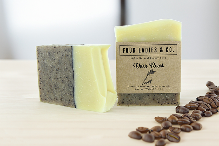 Dark Roast Bar Soap | Made with Aloe Vera