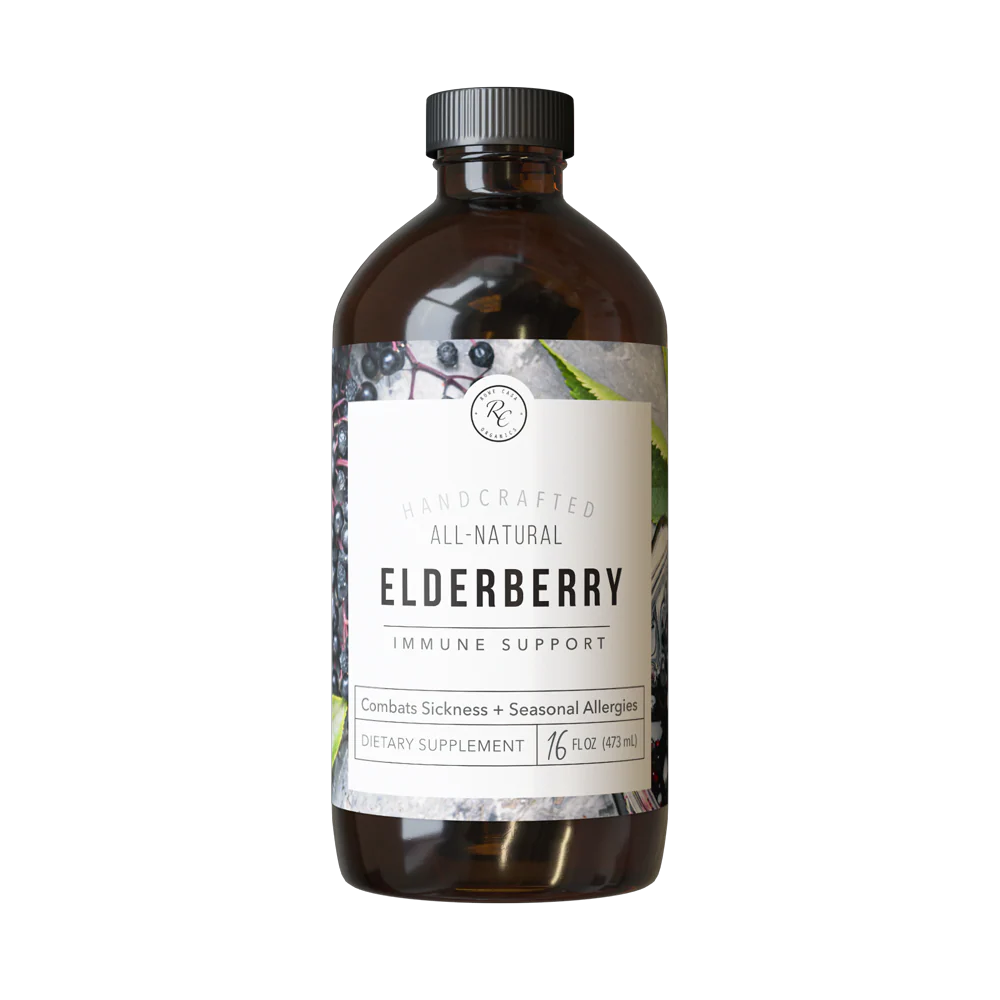 Rowe Casa Organics | Elderberry Immune Support | 16 oz Regular Elderberry