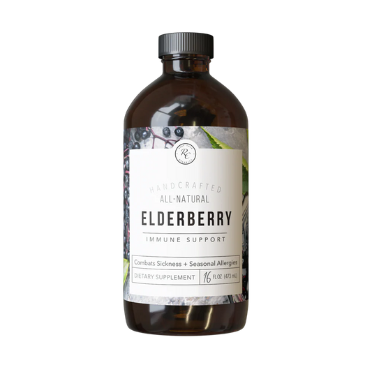Rowe Casa Organics | Elderberry Immune Support | 16 oz Regular Elderberry