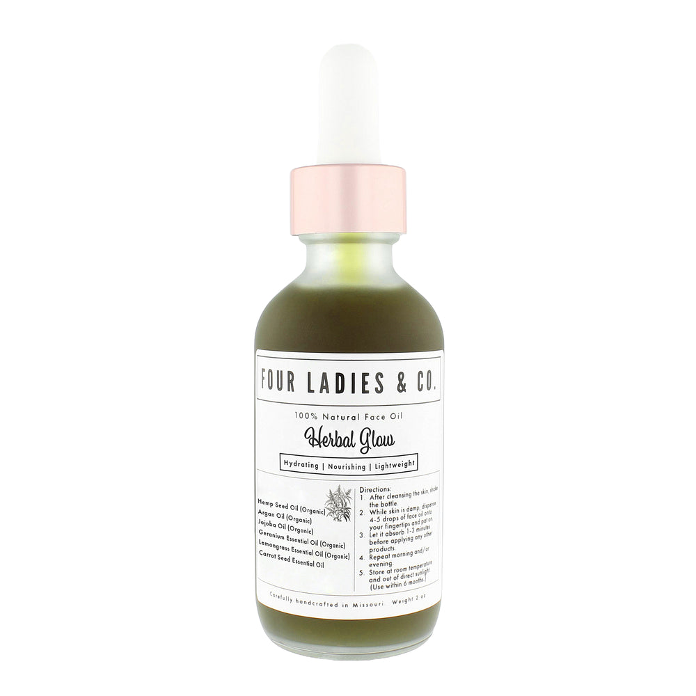 Herbal Glow Face Oil | Hydrating | Nourishing | Lightweight