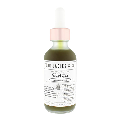 Herbal Glow Face Oil | Hydrating | Nourishing | Lightweight