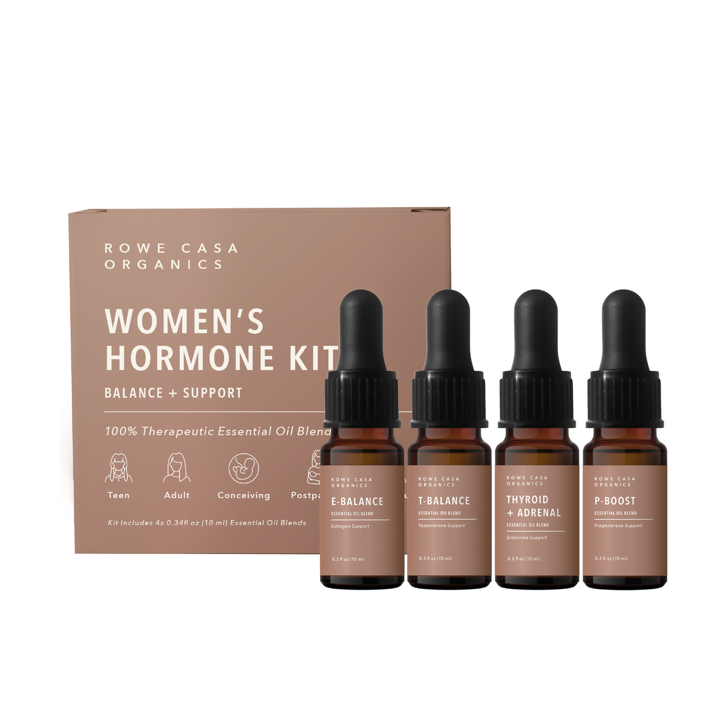 Rowe Casa Organics | Women's Hormone Kit