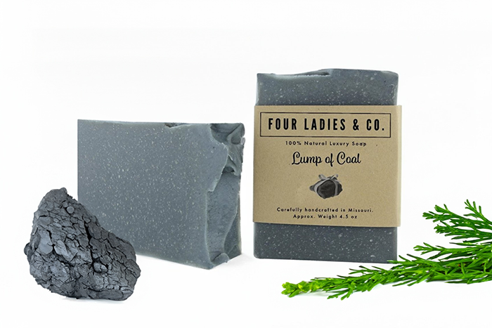 Lump of Coal Bar Soap | Made with Goat Milk (Seasonal)