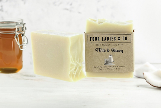 Milk & Honey Bar Soap | Made with Coconut Milk