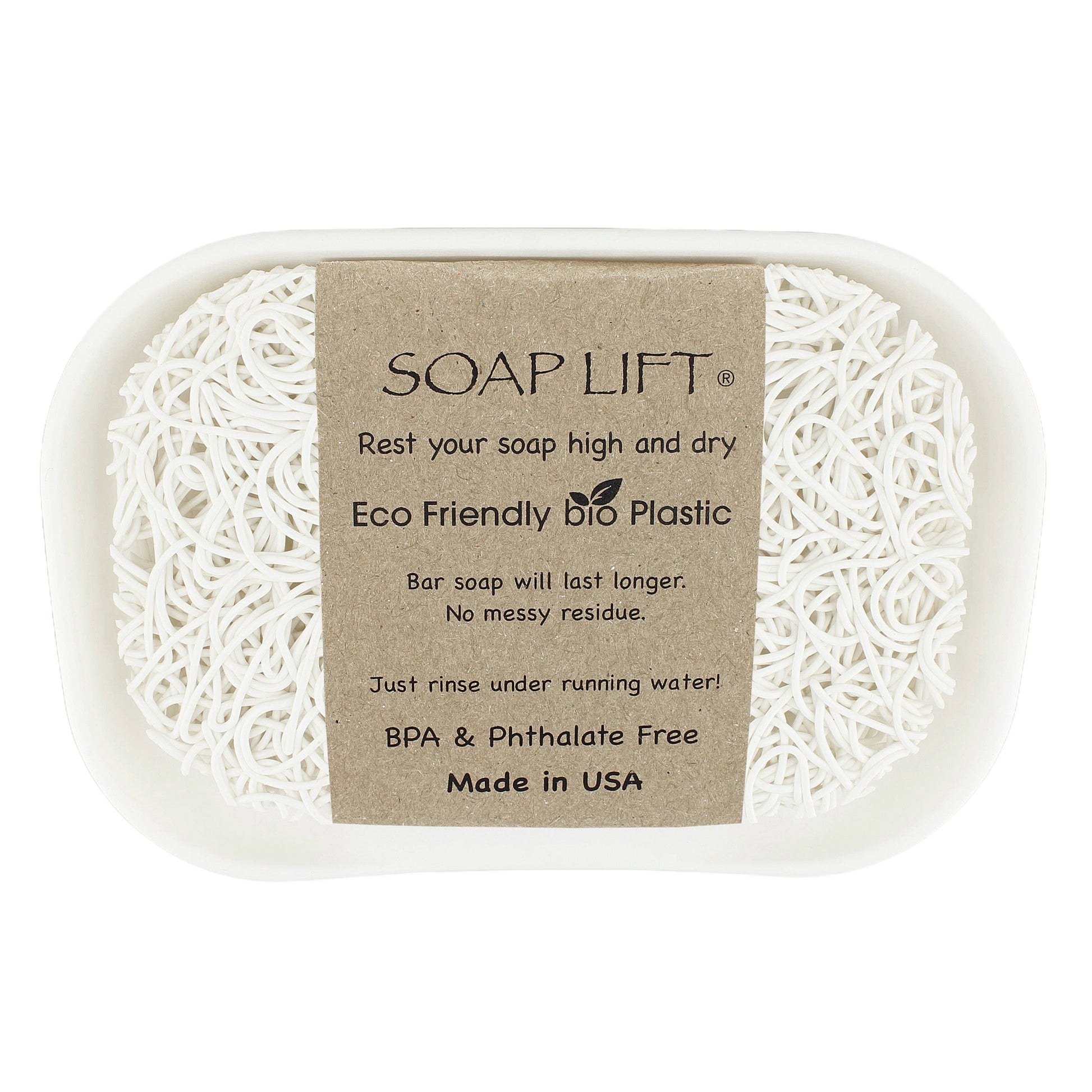 Soap Lift Set Eco Friendly Bio Plastic Four Ladies & Co White Labeled