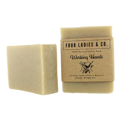 Working Hands Bar Soap | Made with Distilled Water